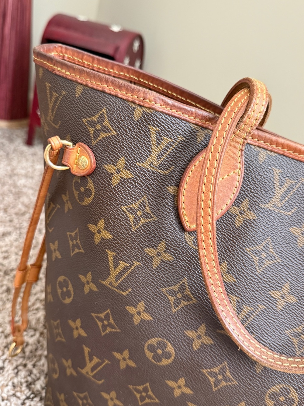 Authentic Louis Vuitton Neverfull MM Monogram Canvas - Picture 5 of 16